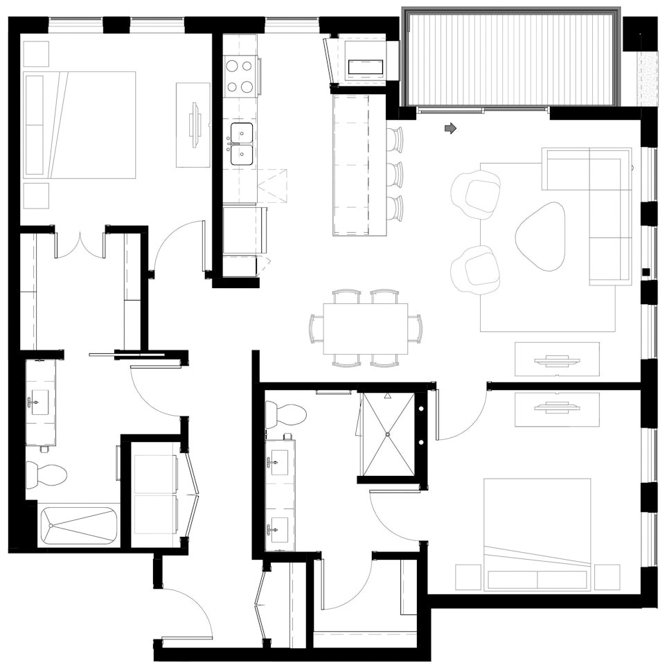 The Abbott - floor plan image