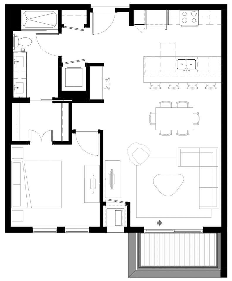 The Cherry - floor plan image