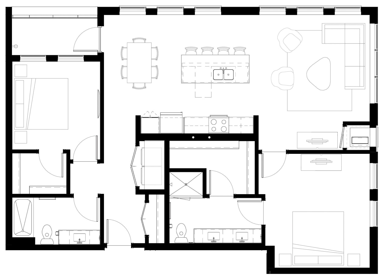 The Everett - floor plan image