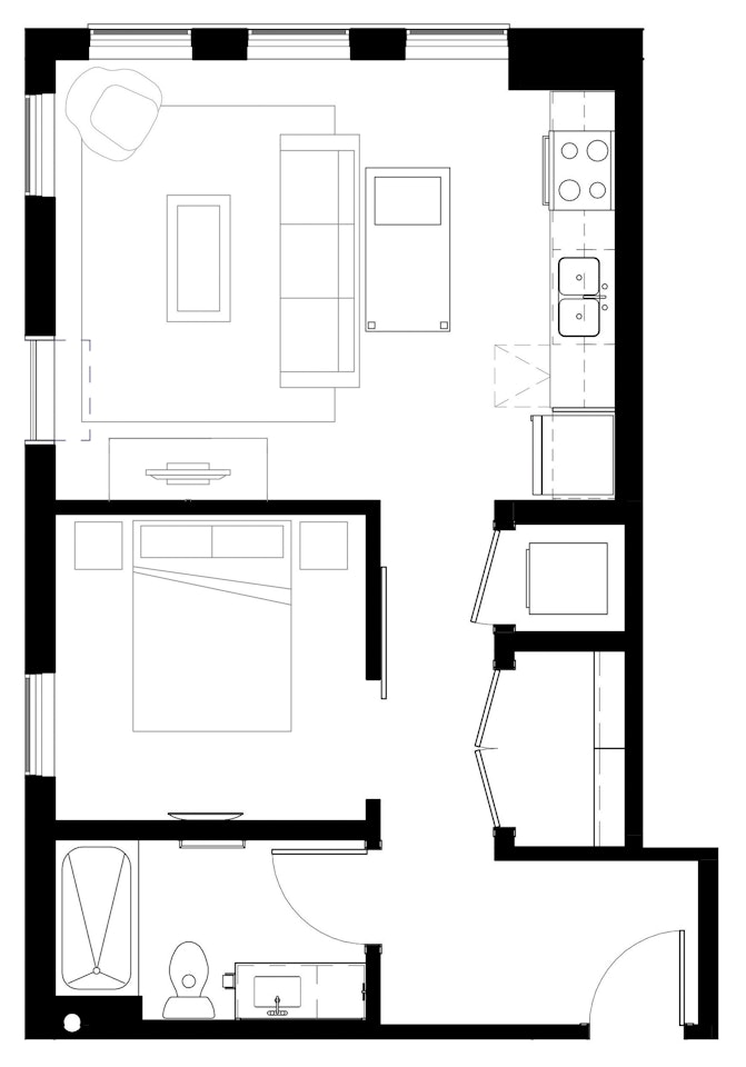 The Linden - floor plan image