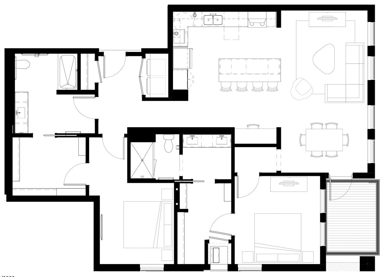 The Morningside - floor plan image