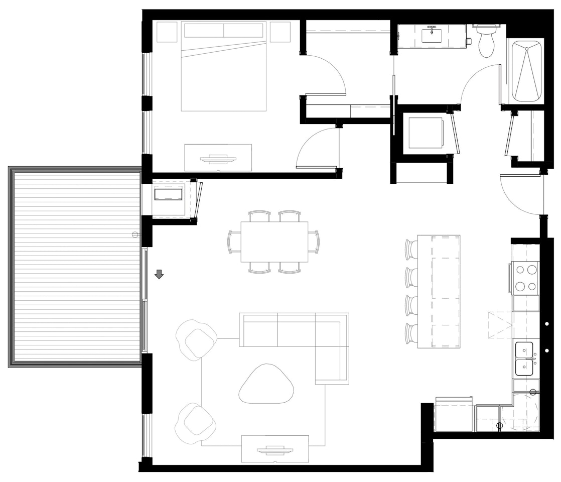 The Myrtle - floor plan image
