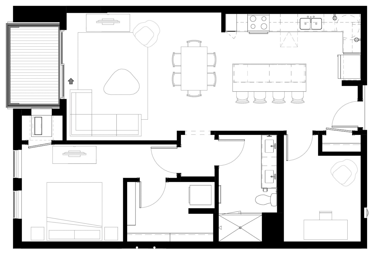 The Olive - floor plan image