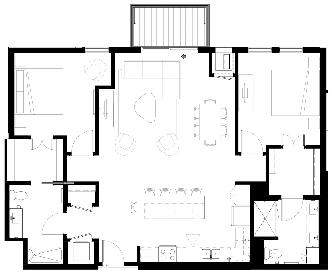 The Shelton - floor plan image
